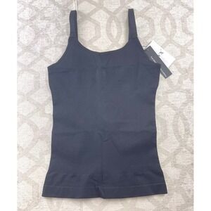 VVX Black Seamless Smoothing Compression Camisole Tank Top Women's Size M